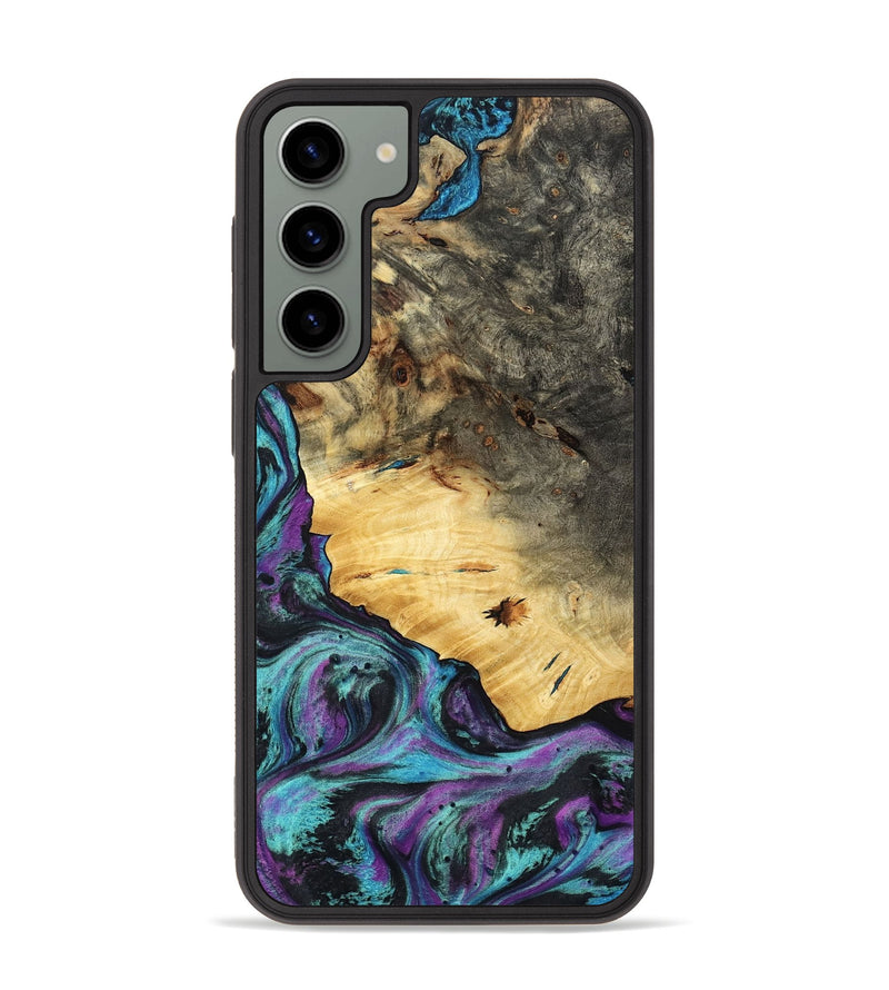 Galaxy S23 Plus Wood Phone Case - Arch (Purple, 794129)