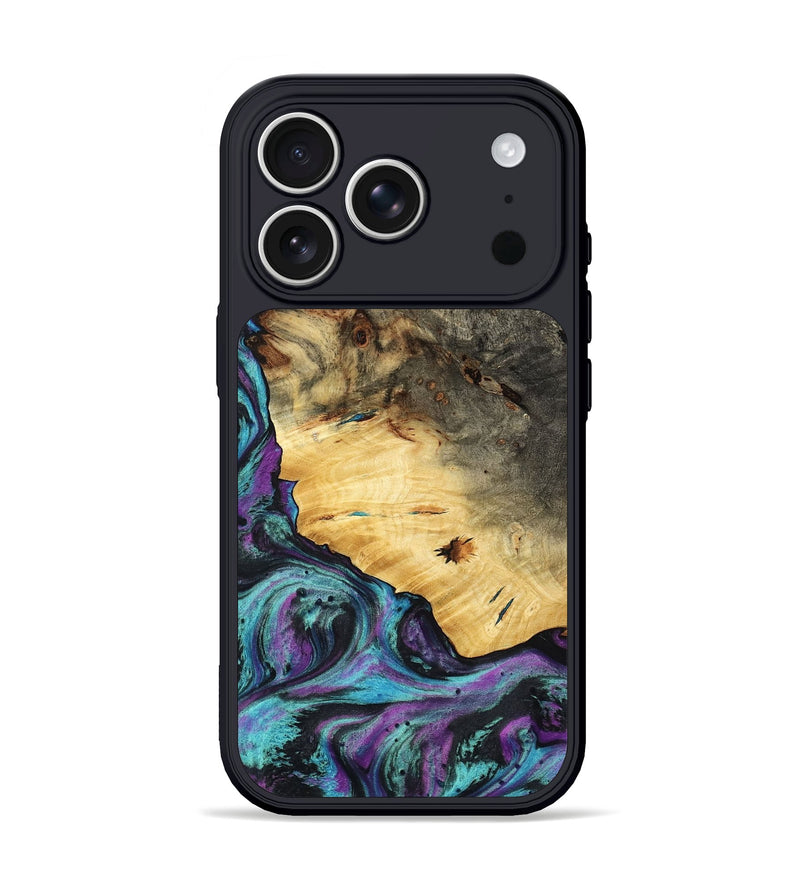 iPhone 17 Pro Wood Phone Case - Arch (Purple, 794129)