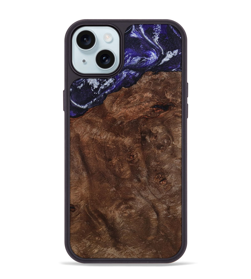 iPhone 15 Plus Wood Phone Case - Savanah (Wood Burl, 794130)