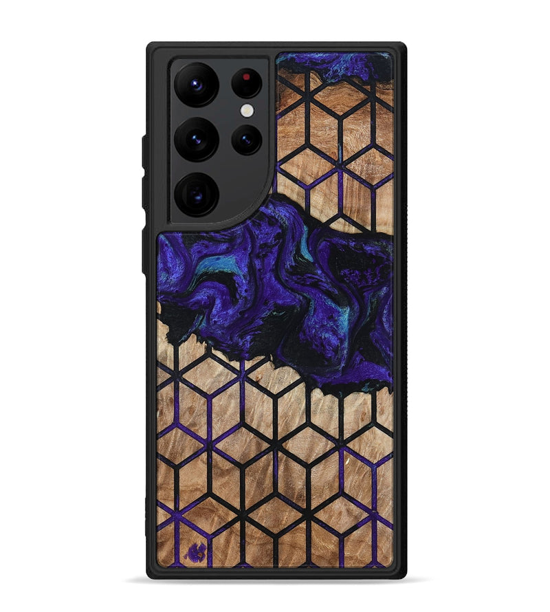 Galaxy S22 Ultra Wood Phone Case - Dequan (Pattern, 794146)