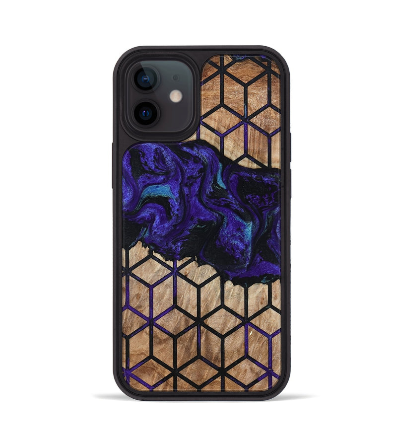 iPhone 12 Wood Phone Case - Dequan (Pattern, 794146)
