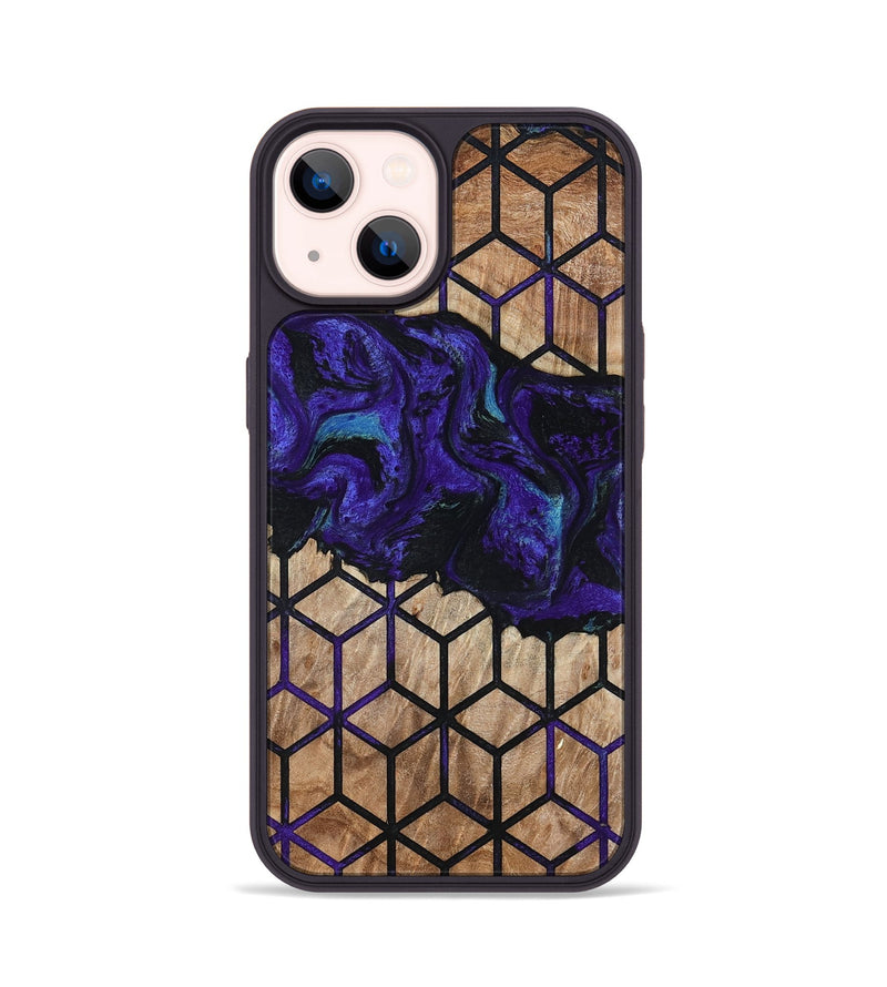 iPhone 14 Wood Phone Case - Dequan (Pattern, 794146)