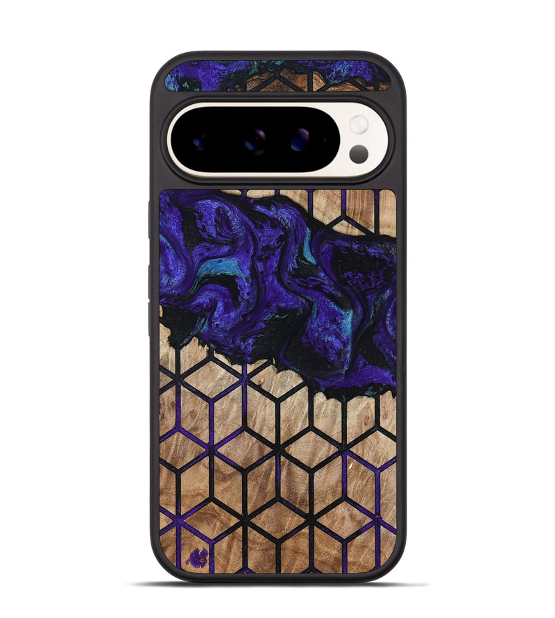 Pixel 9 Wood Phone Case - Dequan (Pattern, 794146)