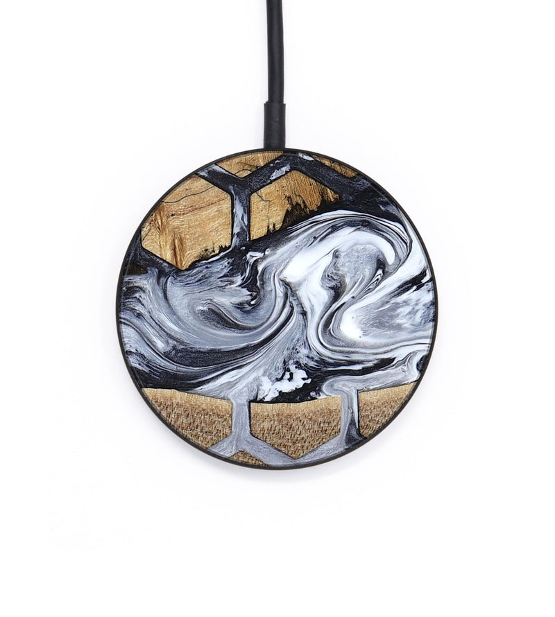 Circle Wood Wireless Charger - Diane (Pattern, 794178)