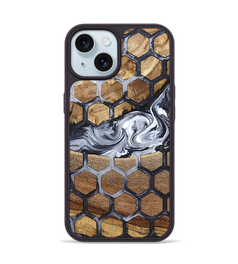 iPhone 15 Wood Phone Case - Diane (Pattern, 794178)