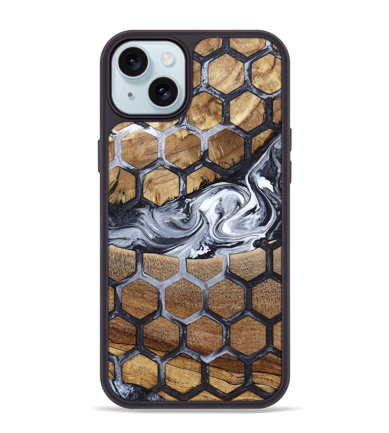 iPhone 15 Plus Wood Phone Case - Diane (Pattern, 794178)