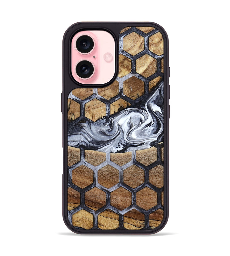 iPhone 16 Wood Phone Case - Diane (Pattern, 794178)