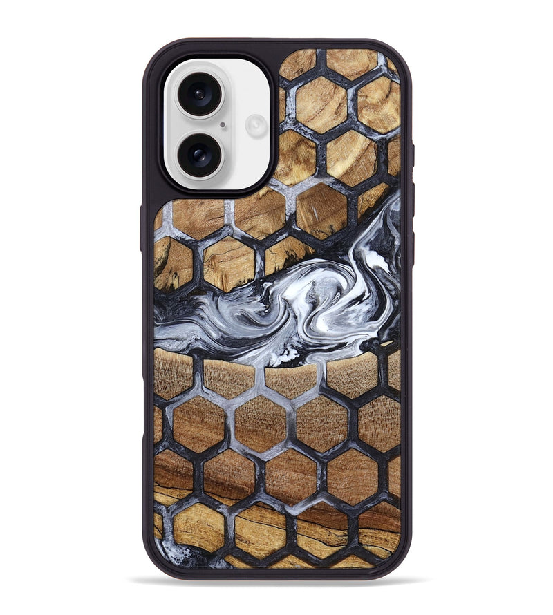 iPhone 16 Plus Wood Phone Case - Diane (Pattern, 794178)