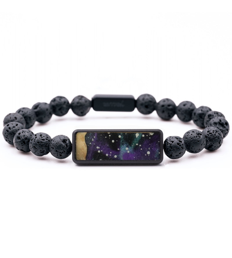 Lava Bead Wood Bracelet - Beth (Cosmos, 794228)