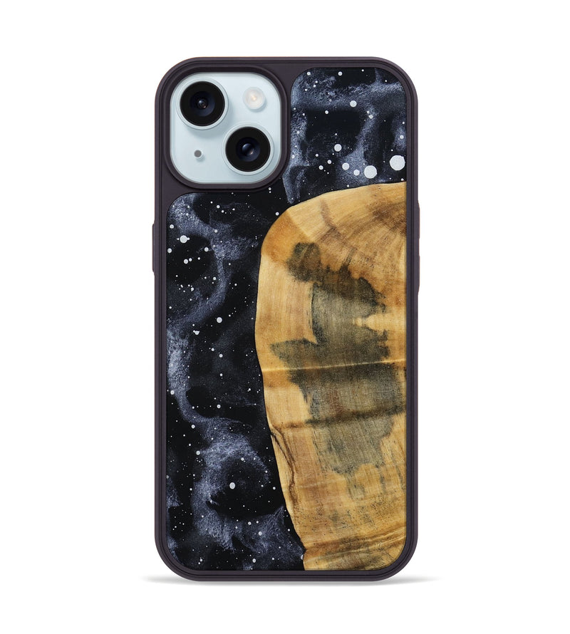 iPhone 15 Wood Phone Case - Marcie (Cosmos, 794350)