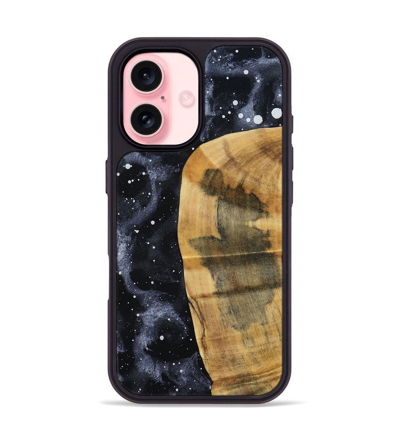 iPhone 16 Wood Phone Case - Marcie (Cosmos, 794350)