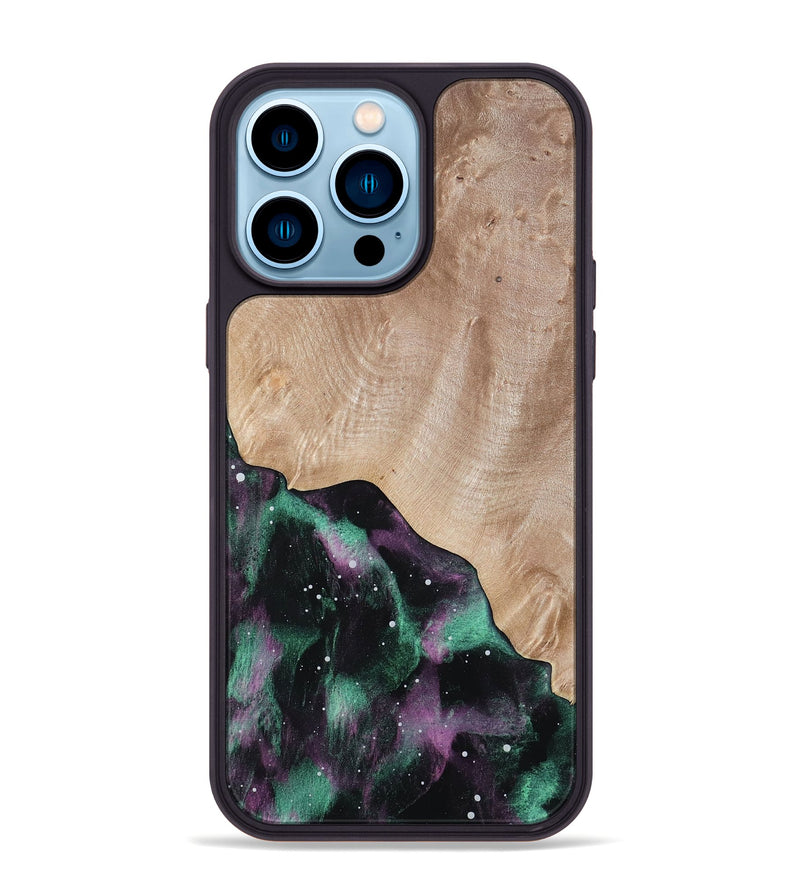 iPhone 14 Pro Max Wood Phone Case - Jasen (Cosmos, 794364)