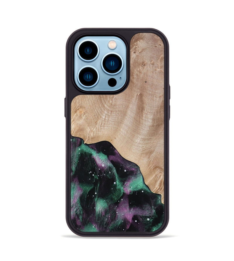 iPhone 14 Pro Wood Phone Case - Jasen (Cosmos, 794364)