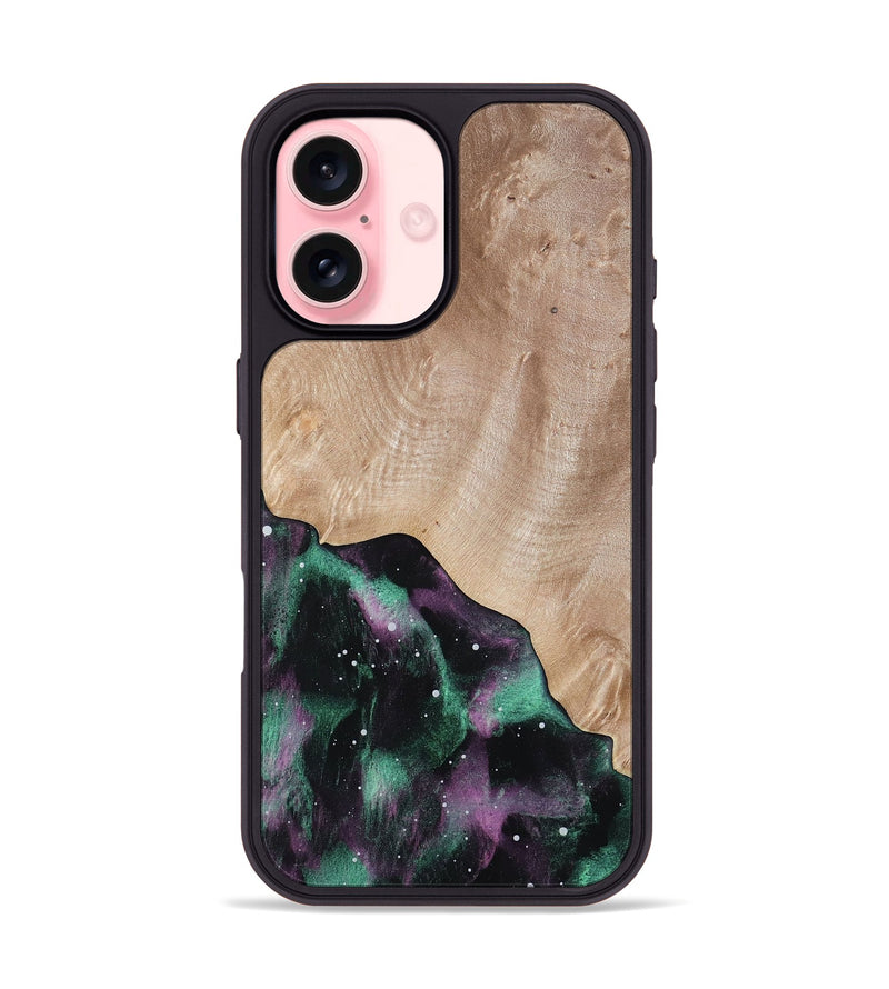 iPhone 16 Wood Phone Case - Jasen (Cosmos, 794364)