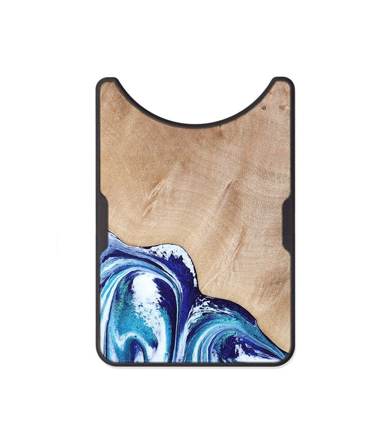 Alloy Wood Wallet - Pink (Blue, 794387)