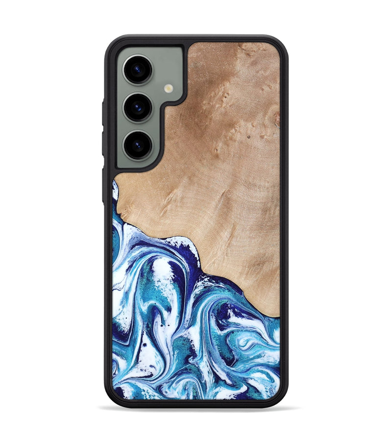 Galaxy S24 Plus Wood Phone Case - Pink (Blue, 794387)
