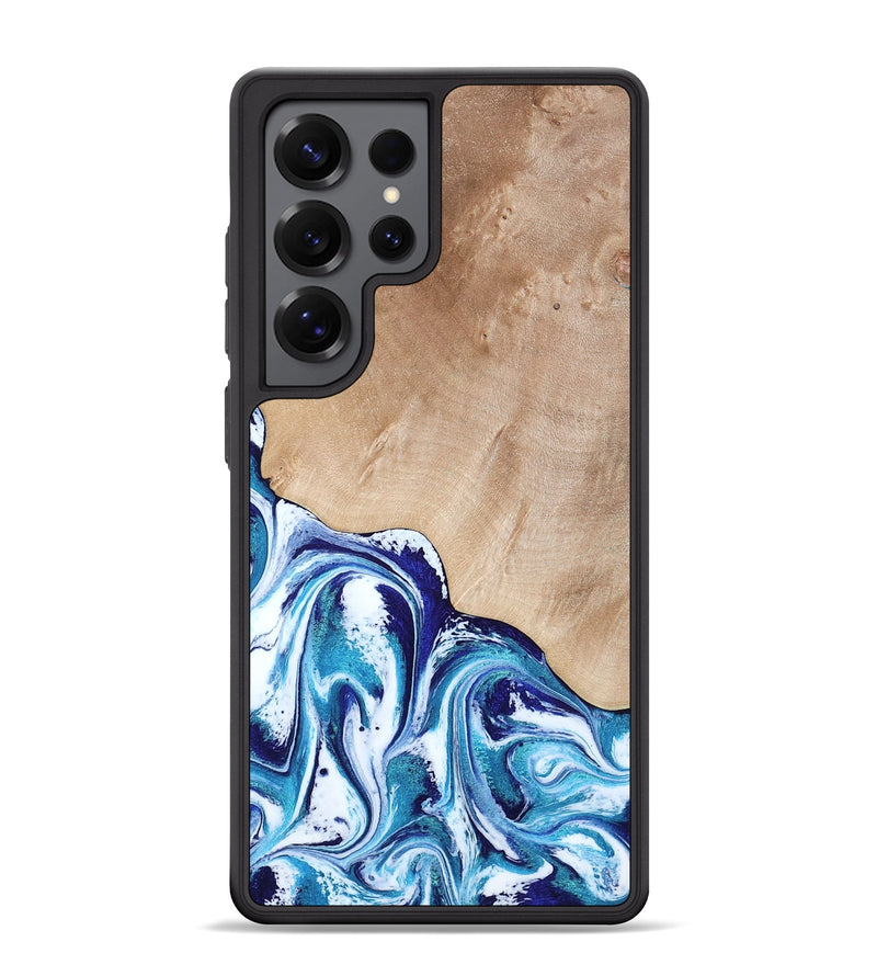 Galaxy S25 Ultra Wood Phone Case - Pink (Blue, 794387)