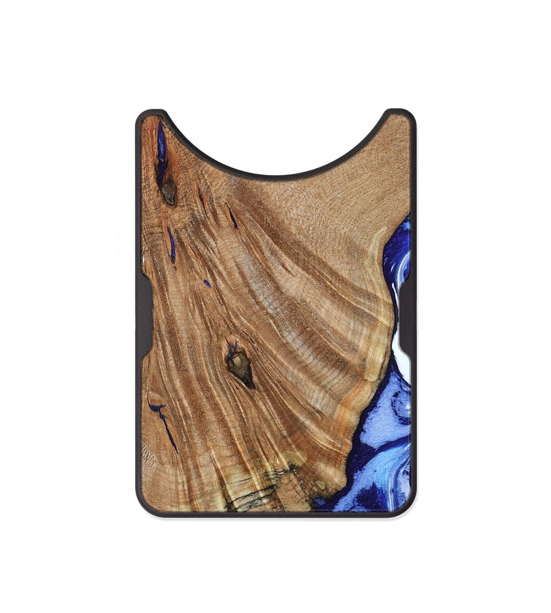 Alloy Wood Wallet - Corine (Blue, 794393)