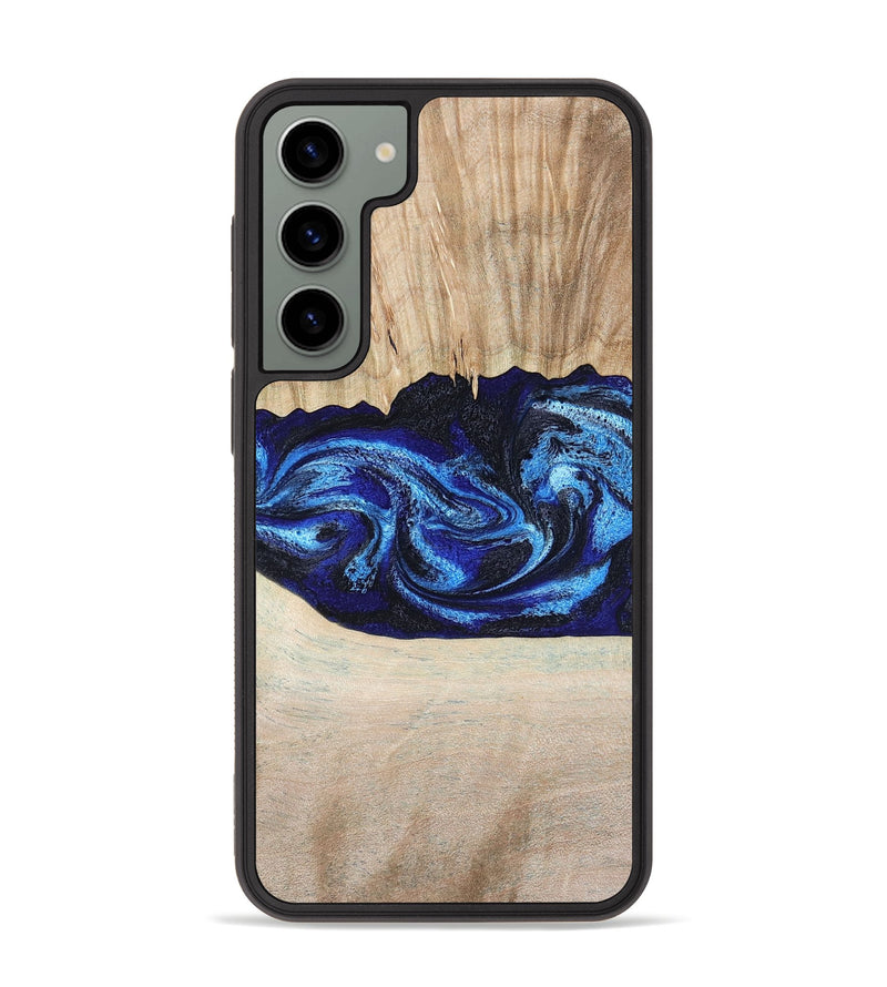 Galaxy S23 Plus Wood Phone Case - Muriel (Blue, 794396)