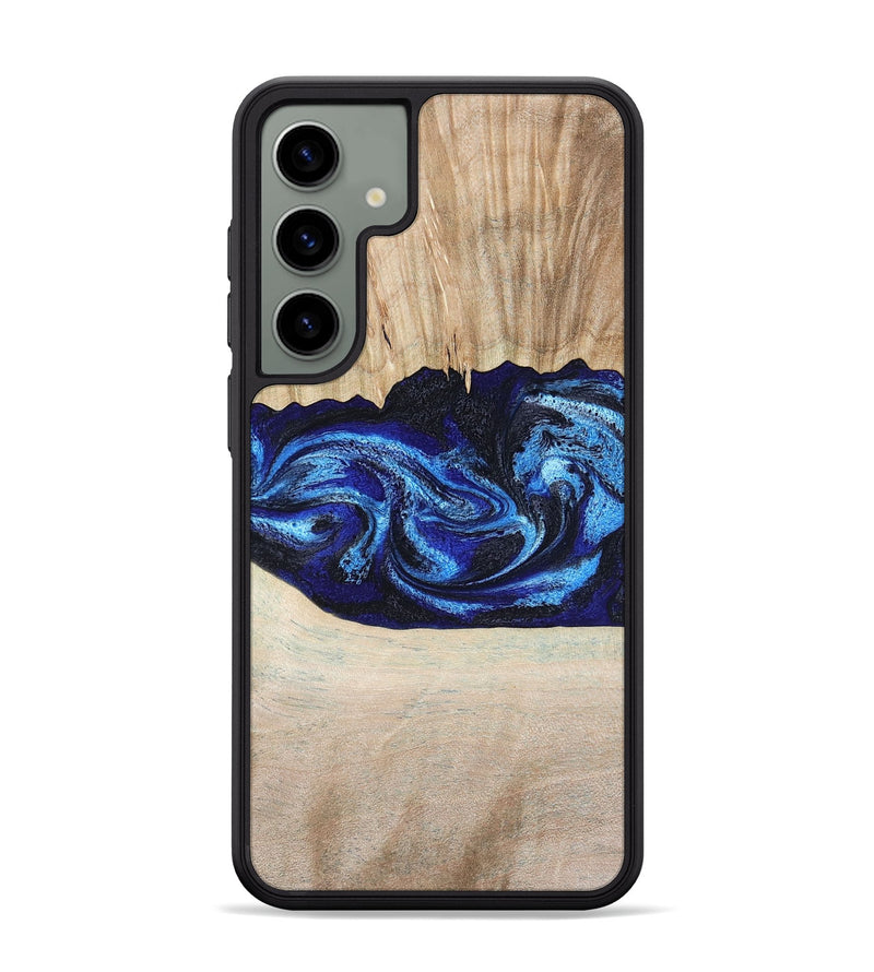 Galaxy S24 Plus Wood Phone Case - Muriel (Blue, 794396)