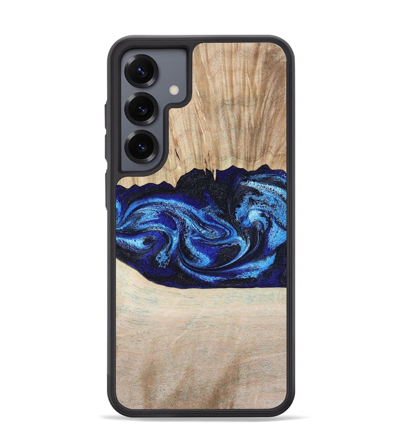 Galaxy S25 Plus Wood Phone Case - Muriel (Blue, 794396)