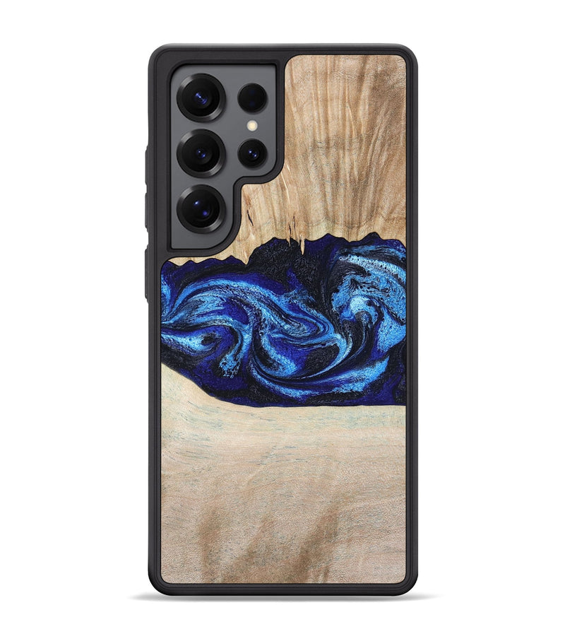Galaxy S25 Ultra Wood Phone Case - Muriel (Blue, 794396)