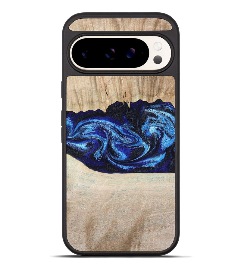 Pixel 10 Pro XL Wood Phone Case - Muriel (Blue, 794396)
