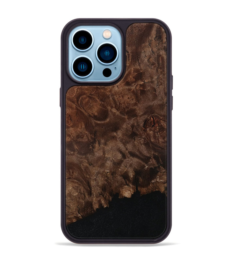 iPhone 14 Pro Max Wood Phone Case - Eric (Wood Burl, 794408)