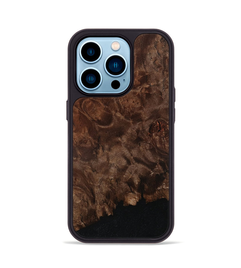 iPhone 14 Pro Wood Phone Case - Eric (Wood Burl, 794408)