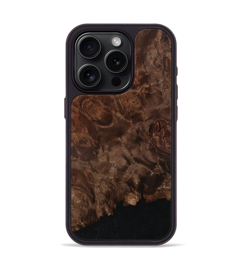 iPhone 15 Pro Wood Phone Case - Eric (Wood Burl, 794408)