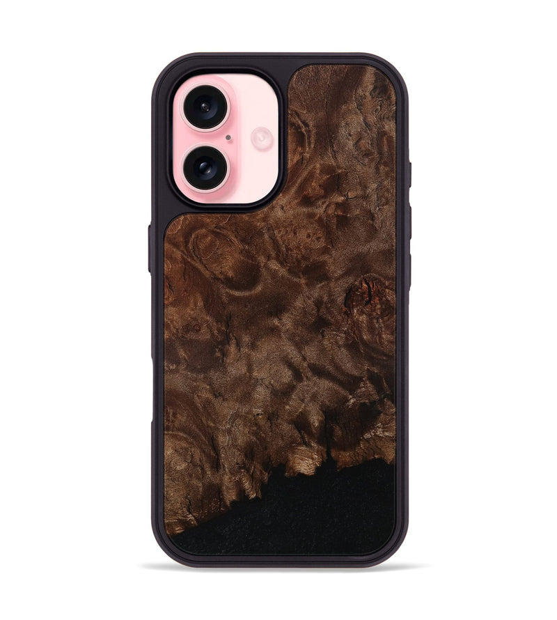 iPhone 16 Wood Phone Case - Eric (Wood Burl, 794408)
