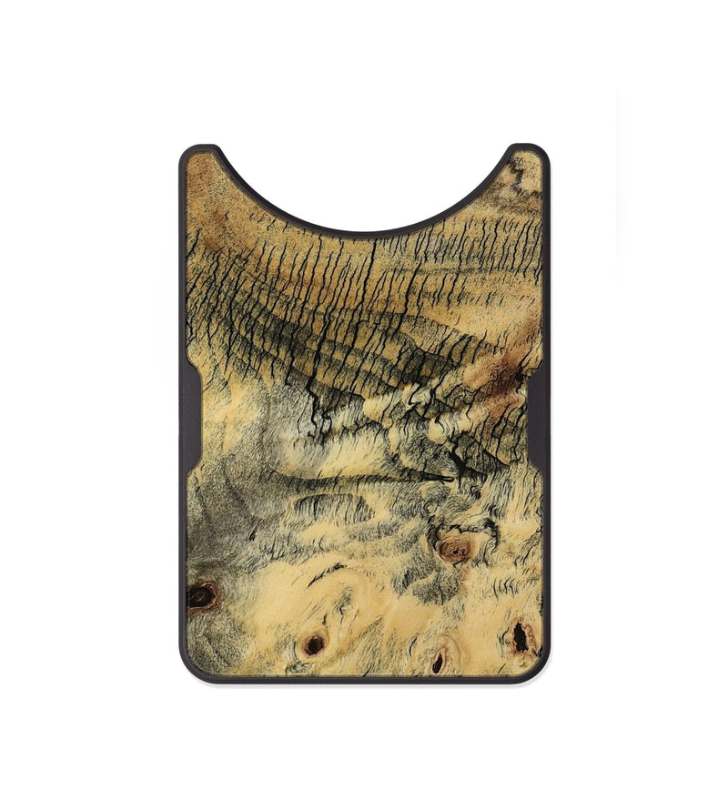 Alloy Wood Wallet - Karim (Wood Burl, 794410)