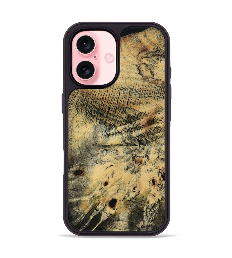 iPhone 16 Wood Phone Case - Karim (Wood Burl, 794410)