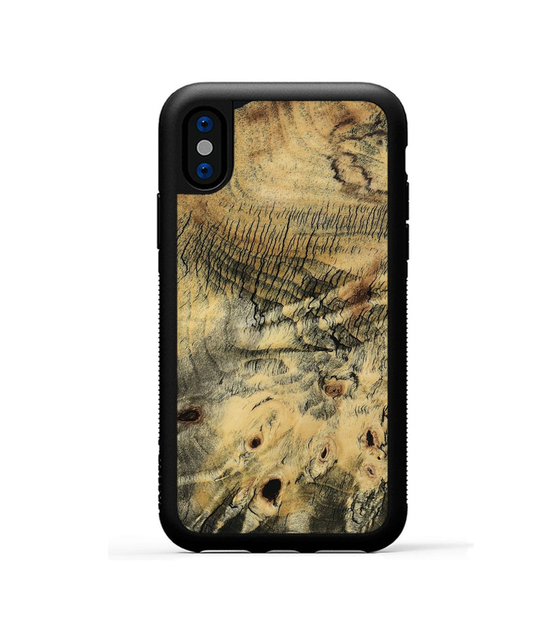 iPhone Xs Wood Phone Case - Karim (Wood Burl, 794410)