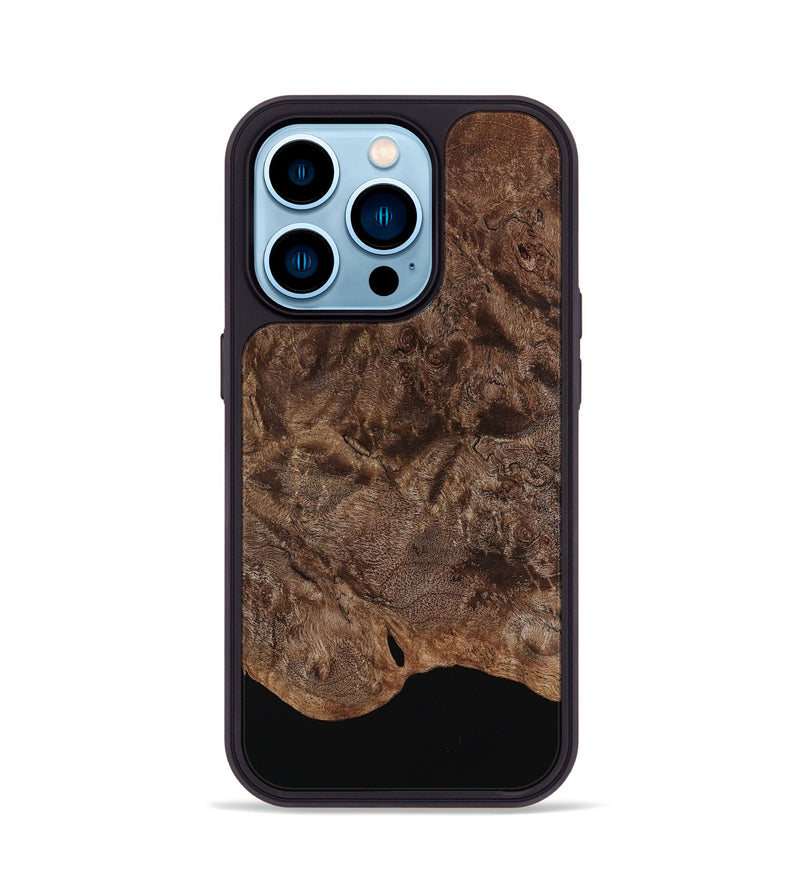iPhone 14 Pro Wood Phone Case - Jenelle (Wood Burl, 794417)