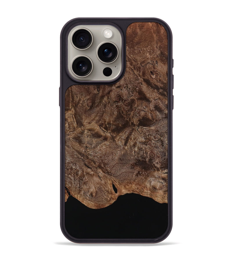 iPhone 15 Pro Max Wood Phone Case - Jenelle (Wood Burl, 794417)