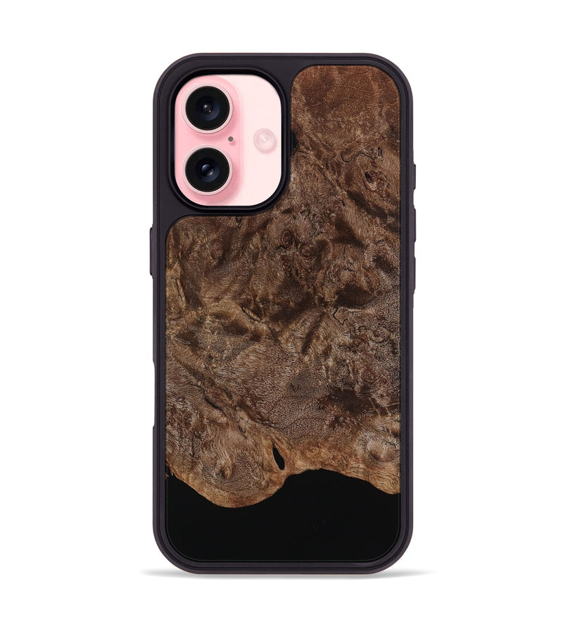 iPhone 16 Wood Phone Case - Jenelle (Wood Burl, 794417)