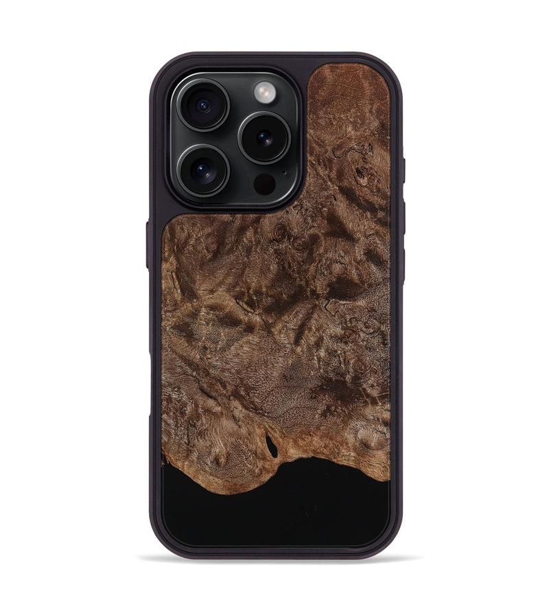 iPhone 16 Pro Wood Phone Case - Jenelle (Wood Burl, 794417)