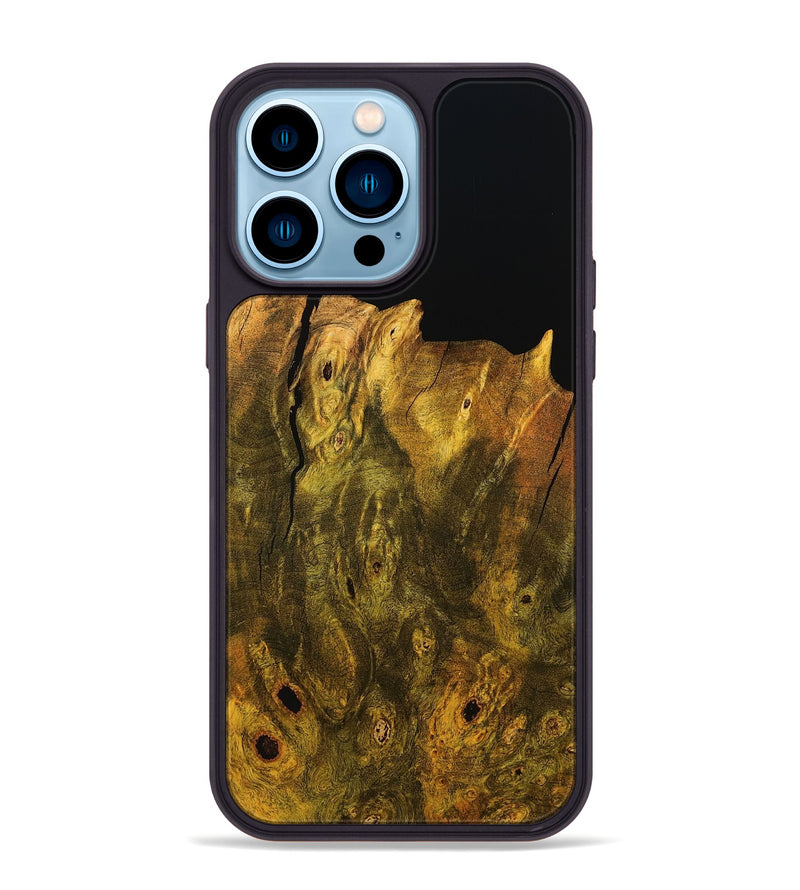 iPhone 14 Pro Max Wood Phone Case - Tasia (Wood Burl, 794419)