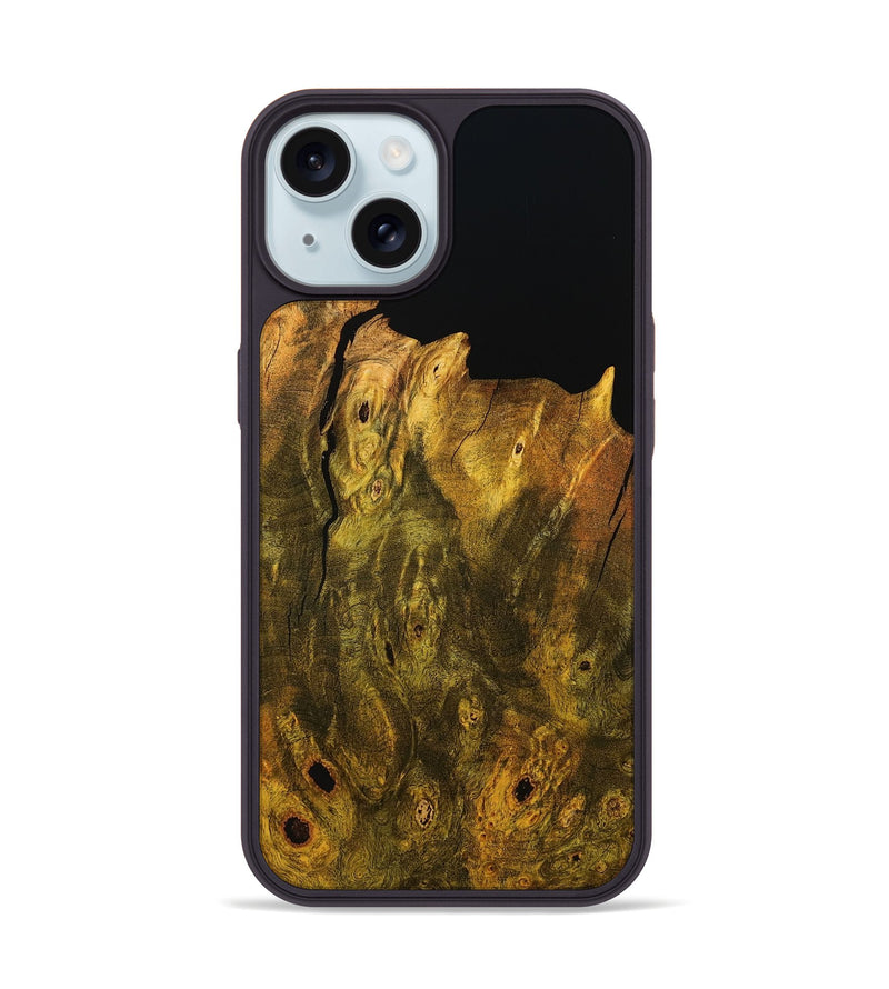 iPhone 15 Wood Phone Case - Tasia (Wood Burl, 794419)