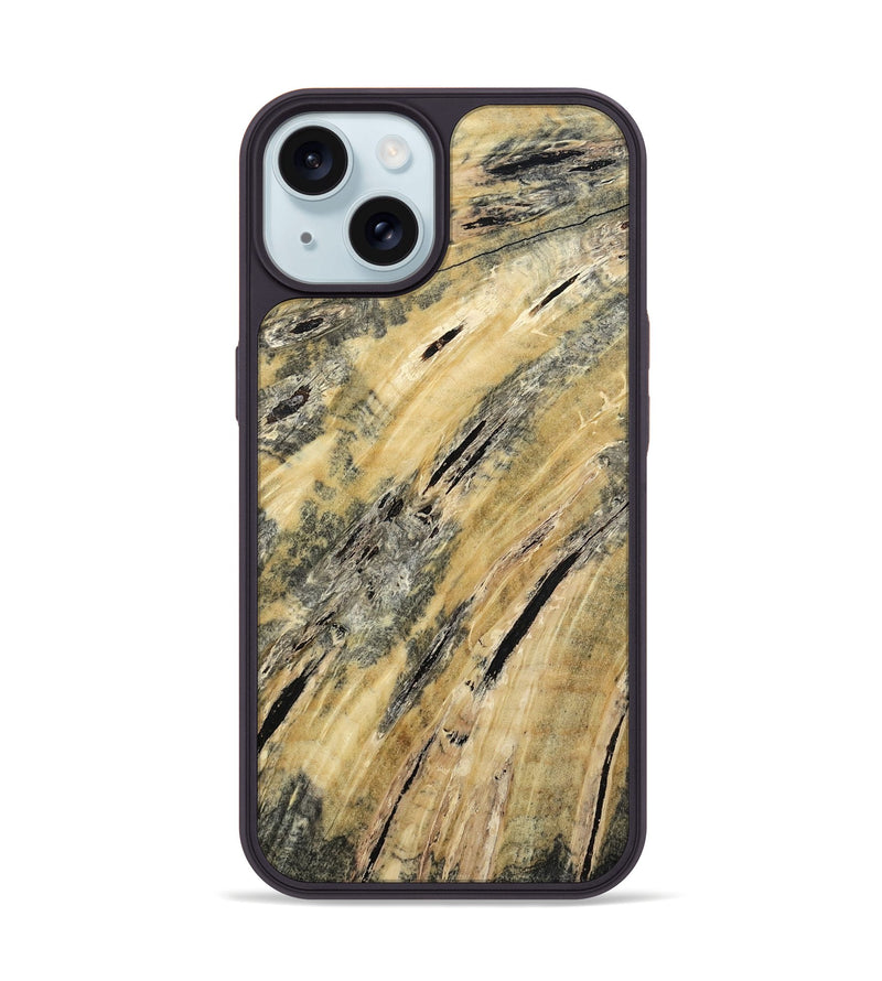 iPhone 15 Wood Phone Case - Ila (Wood Burl, 794446)