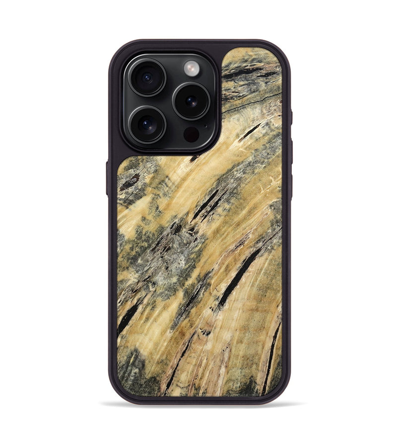iPhone 15 Pro Wood Phone Case - Ila (Wood Burl, 794446)