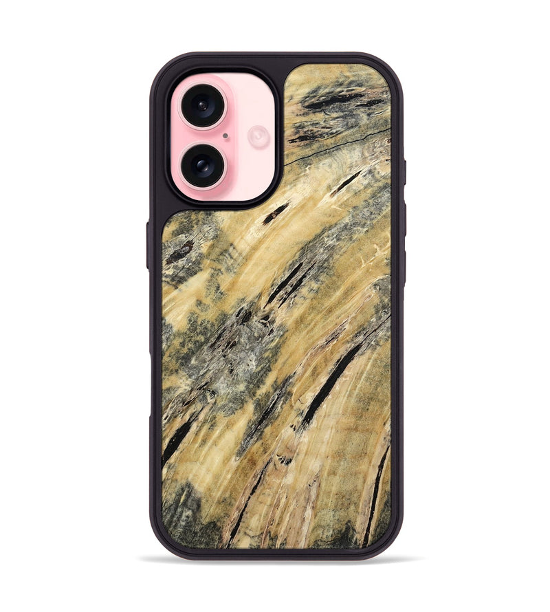iPhone 16 Wood Phone Case - Ila (Wood Burl, 794446)