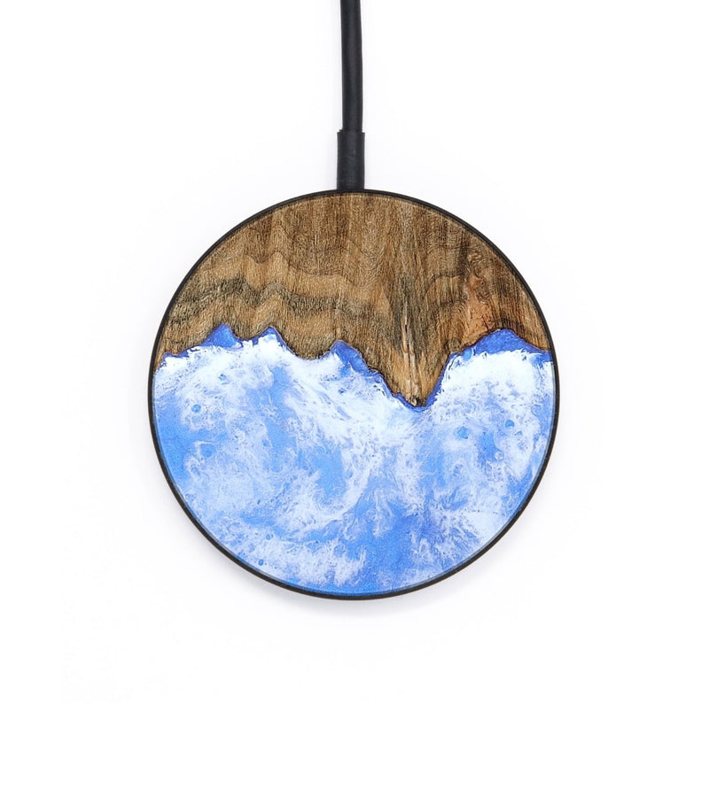 Circle Wood Wireless Charger - Halie (Coastal, 794454)