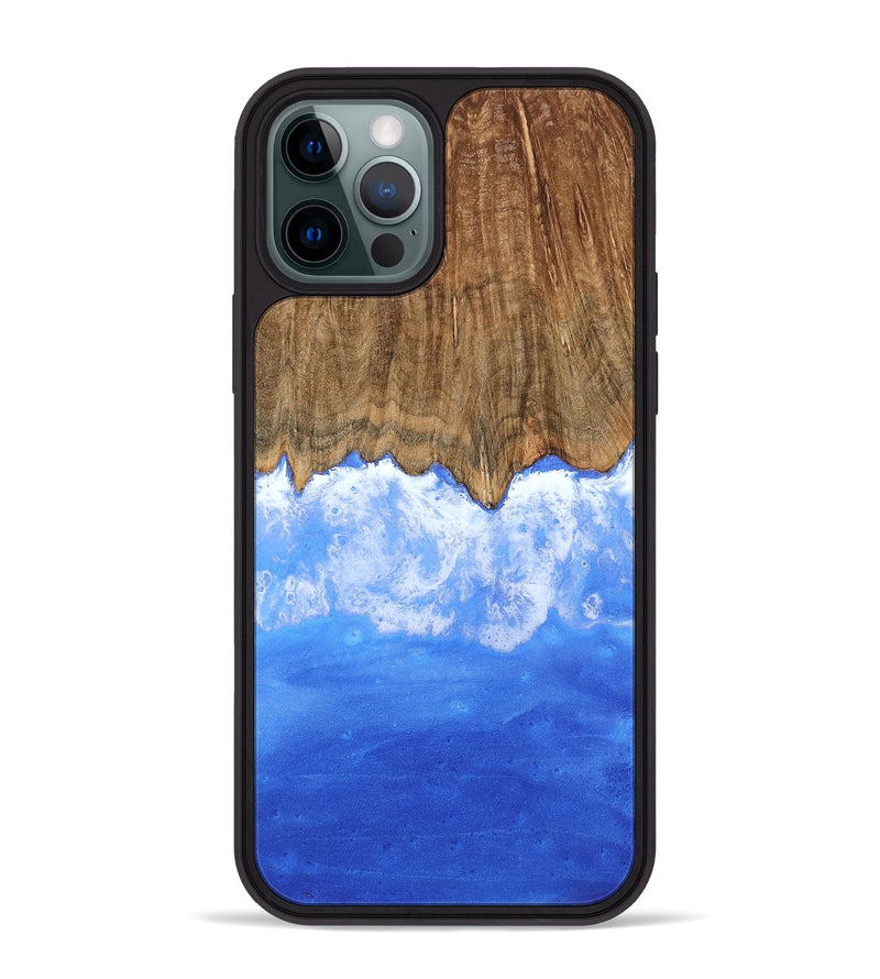 iPhone 12 Pro Max Wood Phone Case - Halie (Coastal, 794454)