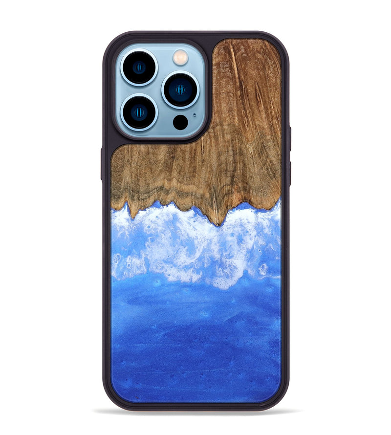 iPhone 14 Pro Max Wood Phone Case - Halie (Coastal, 794454)