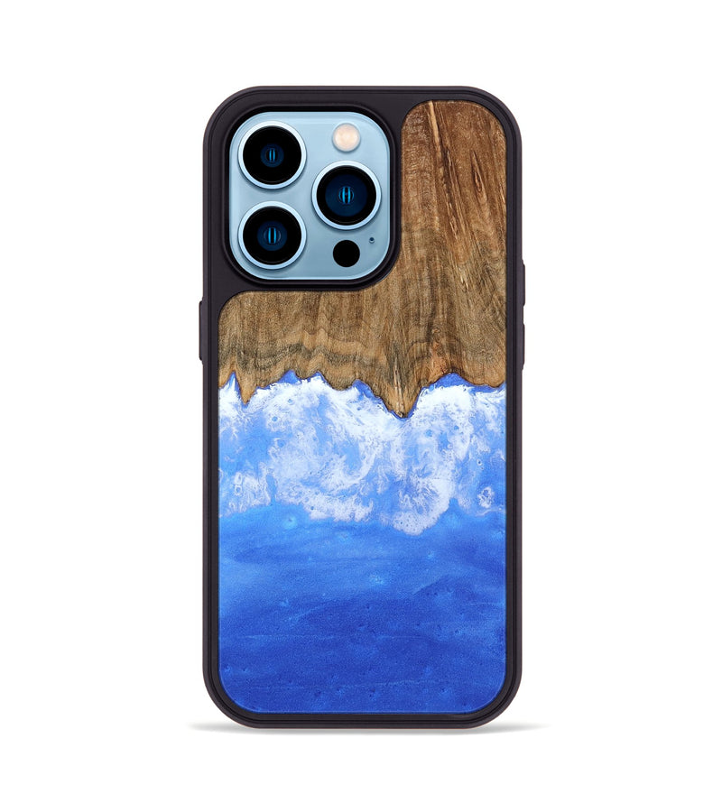 iPhone 14 Pro Wood Phone Case - Halie (Coastal, 794454)