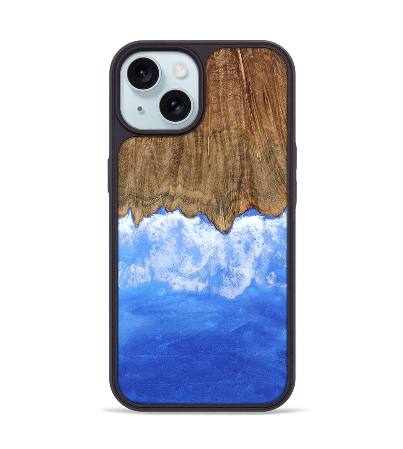 iPhone 15 Wood Phone Case - Halie (Coastal, 794454)