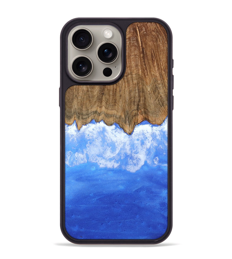 iPhone 15 Pro Max Wood Phone Case - Halie (Coastal, 794454)
