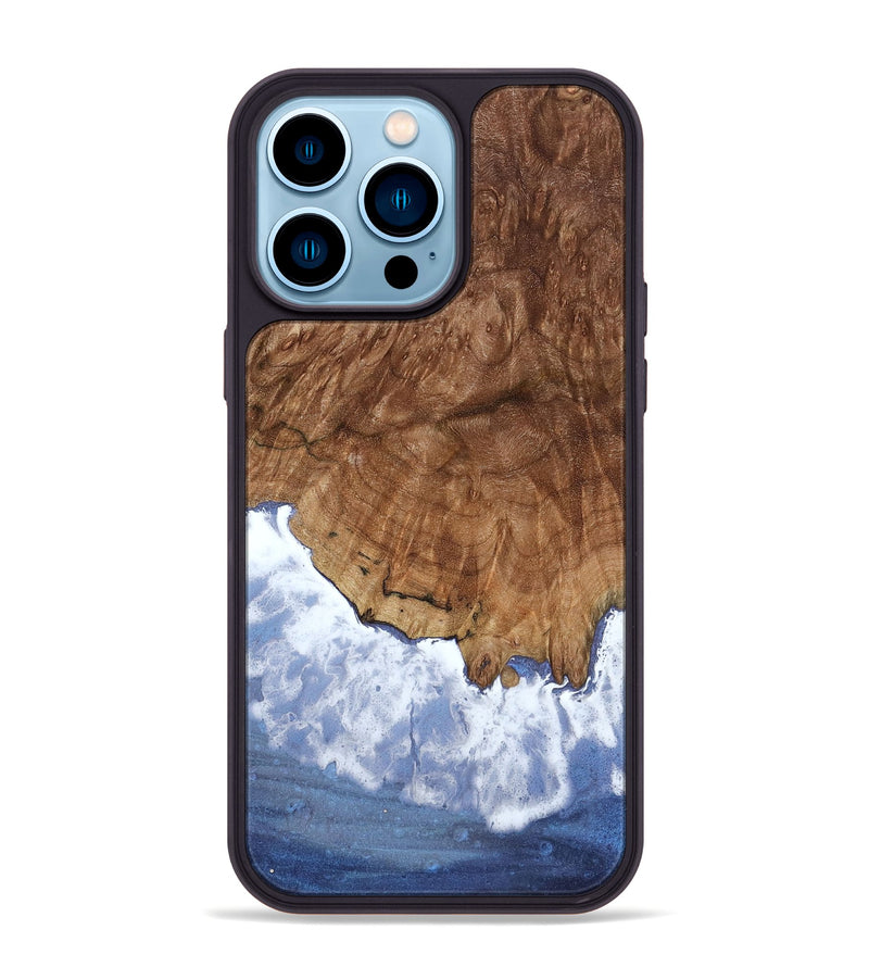 iPhone 14 Pro Max Wood Phone Case - Shameka (Coastal, 794461)